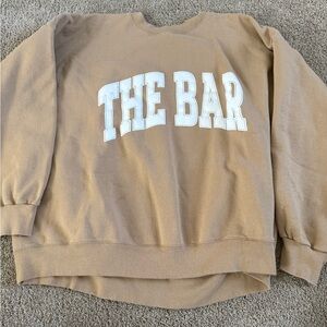 The Bar Crewneck sweatshirt